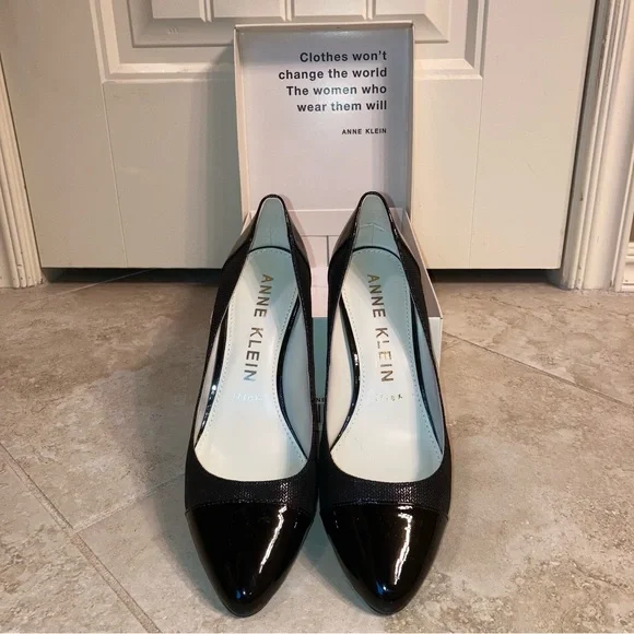 anne klein black dress shoes Able Flat